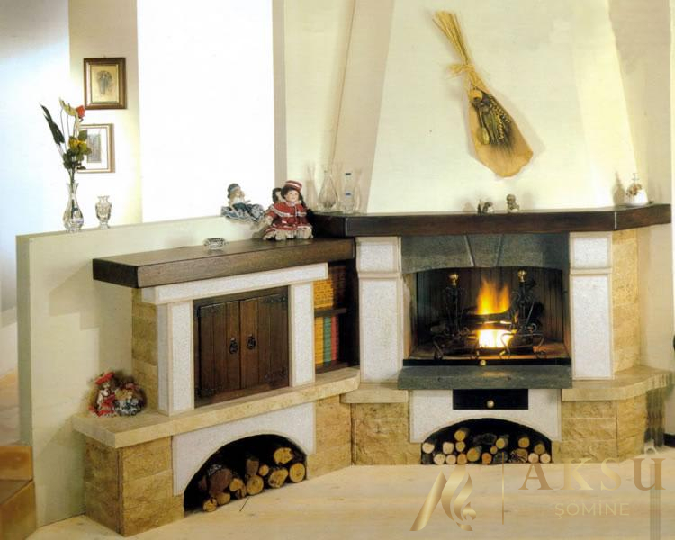 Rustik Şömine Belinay 4107