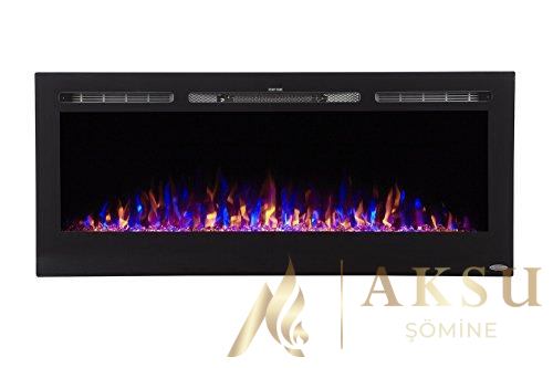 AKS 07  BG-60B ELEKTRİKLİ ŞÖMİNE 152 CM LİK