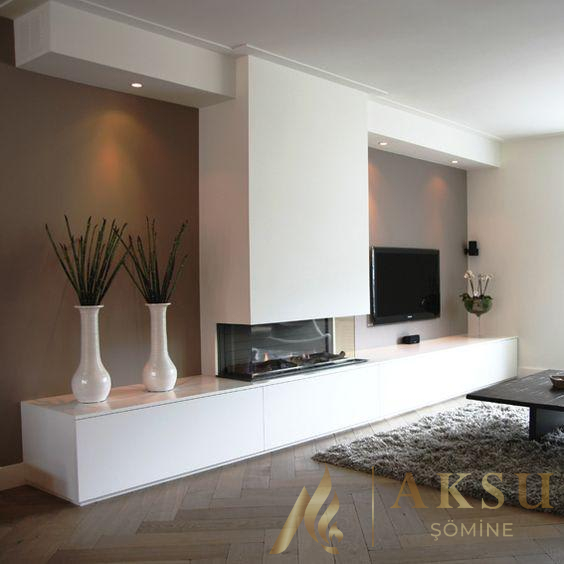 Üç Yönü Açık U Tipi Şömine Zümre 71251