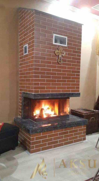 Üç Yönü Açık U Tipi Şömine Zümre 71295